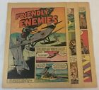 1944 five page cartoon story ~ RAF POWs IN WWII TAKE OVER ITALIAN PLANE