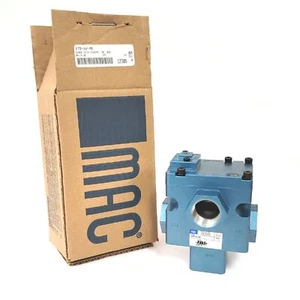 MAC Valves 57D-52-RE 3-Wege Balanced Spool Valve N.C. Externer Pilot, 3/4"NPTF - Bild 1 von 9