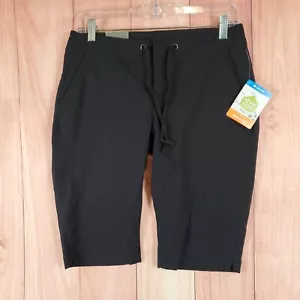 Columbia Womens Anytime Outdoor Long Short Sz 4 Black NWT NEW - Picture 1 of 11