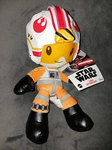 Star Wars Luke Skywalker 8" Plush Stuffed Animal Toy Figure Mattel NEW TAGS - Picture 1 of 4