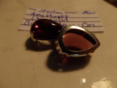 2-18x13mm Amatista Sin Lámina Pera Suelta Estrás con SSOS Foto 1 de 3