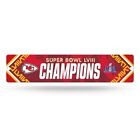 Kansas City Chiefs Nfl Super Bowl Lviii Champions 3.5x16 Street Sign