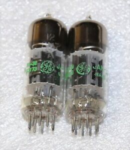GE JAN-12BY7A TUBE TESTED NOS MATCHED DATE CODE