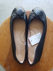 Cat & Jack Youth Girl black Shoes Size 5 girls shoes Size Us 5 - Picture 1 of 6