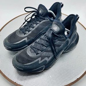 Adidas Impact FLX Men’s Size 12.5 Triple Black Shoes Training Sneakers GZ5050 - Picture 1 of 12