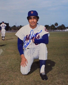 Felix Millan New York Mets Braves Red Sox Autographed 8x10 Signed Photo 16C - Picture 1 of 3