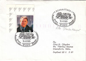 (07655) Germany Cover Trains Schnaittach 1995