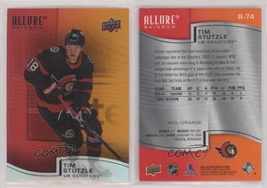 2021-22 Upper Deck Allure Rainbow Red Orange Tim Stutzle #R-74