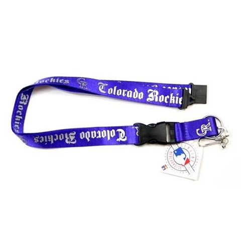 Colorado Rockies MLB Old English Lanyard Cover