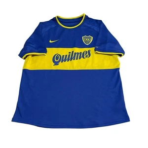 2000/01 BOCA JUNIORS Vintage Nike Home Football Shirt Jersey M/L - Picture 1 of 6