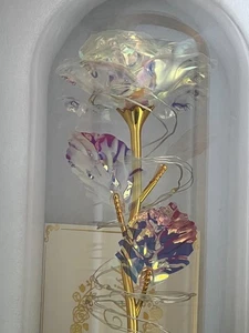 Galaxy Forever Rose LED Dome Gift – Birthday Anniversary Valentine’s Day - Picture 1 of 5