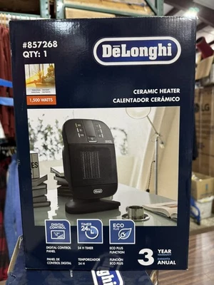 DeLonghi Digital Ceramic Heater 857268 - NEW!!! - SHIPS FREE!!! - Image 1 of 2