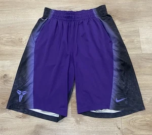 Nike Mens Purple Kobe Bryant Mamba Basketball Dri Fit Shorts Size M Medium - Picture 1 of 7