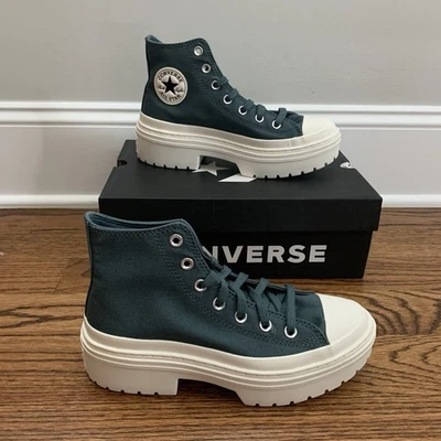 Converse CTAS Lugged Heel HI True Nature Platform Shoes Women's Size 8 A10619C - Image 1 of 4