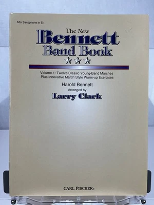 Harold Bennett The New Bennett Band Book Alto Saxophone Sheet Music - Image 1 of 4