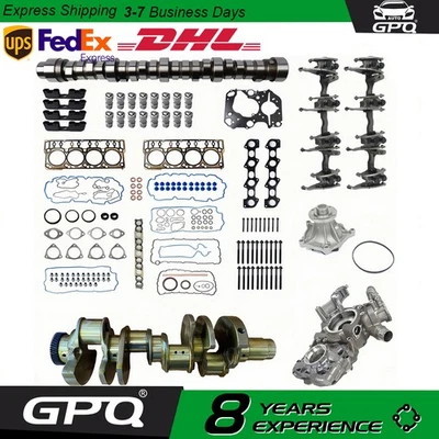 Комплект для восстановления двигателя рычаги качелей коленчатого вала распределительного вала для 08–10 Ford F250 F350 6,4 л - Изображение 1 из 4