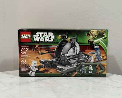 LEGO 75015 Star Wars Corporate Alliance Tank Droid 2013 NEW SEALED - Image 1 of 4