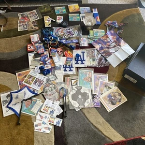Trödel Schublade Sport Karten, Memorabilia, LA DODGERS, Magnete, Hockey, Baseball Lot - Bild 1 von 24