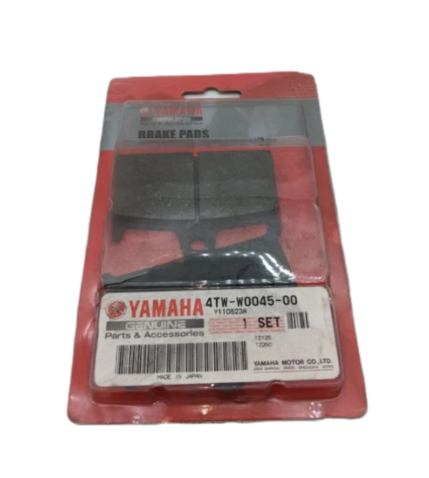 NEW 1999-2002 Yamaha TZ250 Front Brake Pad Kit OEM 4TW-40045-00 - Image 1 of 1