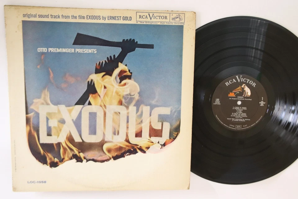 Lp Cheese Ernest Gold Exodus Loc1058 Rca Victor /00260 Foto 1 de 1