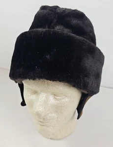 USA Made ~ Earmuff ~ Hat ~ Vintage ~ Winter ~ Size XL ~ Fur? - Picture 1 of 9