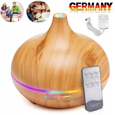 Umidificatore Ultrasuoni 550ML Diffusore Oli Diffusore Aromi con Telecomando - Immagine 1 di 4