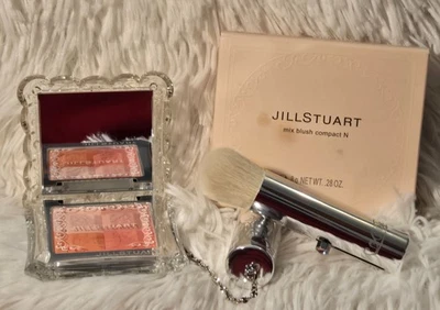 Jill Stuart Mix Blush Compact With Brush 8g 06 Porcelain Flower - Image 1 of 2