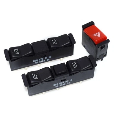 Door Master Power Window Switch SET for Mercedes Benz 190D 190E 240D 300SD 380 , - Image 1 of 4