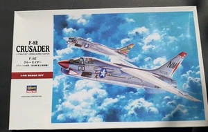 Hasegawa F-8E Crusader 1:48 Scale Model Kit With Add Ons - Picture 1 of 9