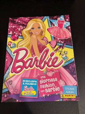 ALBUM PANINI UNA GIORNATA FASHION CON BARBIE COMPLETO COMPLETE - Immagine 1 di 4