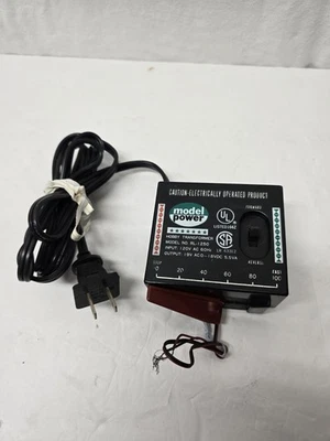 Model Power HO Model Train Transformer RL-1250 - Tested Good - Free Ship - Image 1 of 4