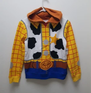 Disney Parks Toy Story Sheriff Woody Youth Pullover Hoodie Costume NEW A3S0B301 - Picture 1 of 9