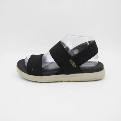 Sandalias para mujer KEEN Elle negras con correa cruzada zapatos cómodos talla 8,5 Foto 1 de 4