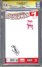 AMAZING SPIDER-MAN #1 CGC SS 9.4 NM SIGNED BY STAN LEE & TODD McFARLANE VARIANT