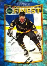 1994-95 Finest Refractors #80 Kevin Stevens
