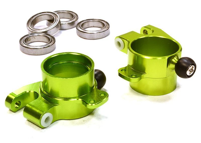 Billet Machined Rear Hub Carriers for HPI 1/10 Scale E10 On-Road - Image 1 of 1