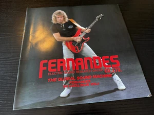 1984 Fernandes Burny Guitar Floyd Rose Full line Catalog for Asian market - Picture 1 of 24