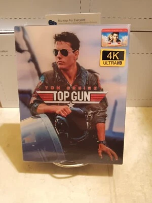 Top Gun 4K XL Lenticular SteelBook Blu-ray 1986 FilmArena FAC #156 - ShipNextDay - Image 1 of 4