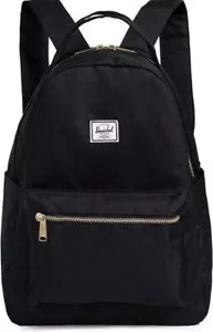 Herschel Supply Co Nova Mid-Volume 18.0L Laptop Backpack Black New Nwt - Picture 1 of 8
