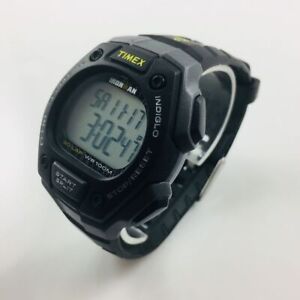 Men's Timex Full Size Ironman Classic 30 Black Resin Band Watch TW5M09500
