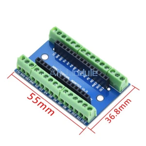 Nano Terminal Adapter for the Arduino Nano V3.0 AVR ATMEGA328P-AU Module Board - Picture 1 of 2