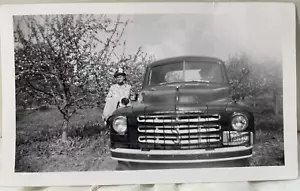 Vintage Studebaker Truck photo black and white Farm Licence Plate - Picture 1 of 5