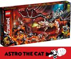 Lego Ninjago 71721 Skull Sorcerer's Dragon - Brand New   - Astro The Cat!