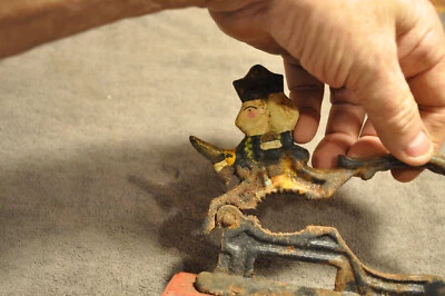 Cast Iron Nut and Shell Cracker Nutcracker w/Wood Base Pecan Walnut Cracker - Image 1 of 4