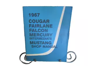 1967 Ford Falcon, Fairlane, and Mustang Shop Service Repair Manual - Picture 1 of 3