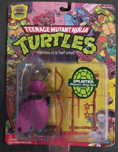 2009 Teenage Mutant Ninja Turtles 25th Anniversary Splinter Figure - Picture 1 of 3