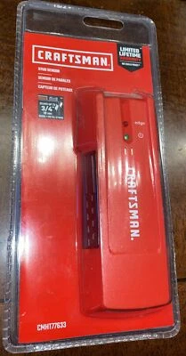 Sensor de pernos Craftsman CMHT77633 NUEVO EN CAJA escanea hasta 3/4" 19 mm pernos de madera y metal Foto 1 de 3