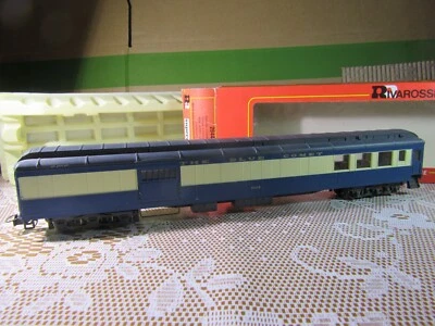 161Y Rivarossi 2644 Italie Fourgon Postal Mixte Faye The Blue Comet Ho + Boite - Photo 1/4