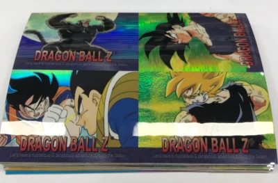 2000 ARTBOX DRAGON BALL Z ARCHIVES REFRACTOR CARD 80-CARD UNCUT SHEET SET (20) - Image 1 of 4