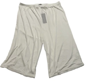 Wintersilks Women 1X 100% Silk Shorts Short Pants Base Layer - Sheer Cream, NWT - Picture 1 of 5